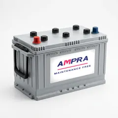 AMPRA Heavy-Duty battery — three-quarter right angle