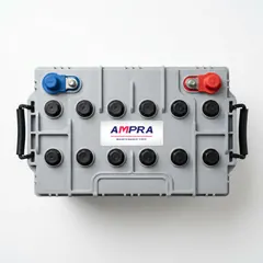 AMPRA Heavy-Duty battery — top view