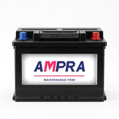 AMPRA TD70L JIS battery — front view